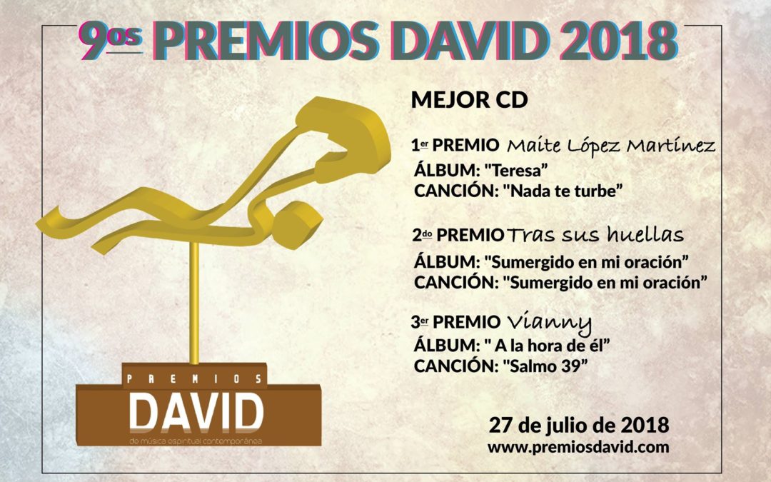 Premio David al mejor CD: Teresa, alma de fuego